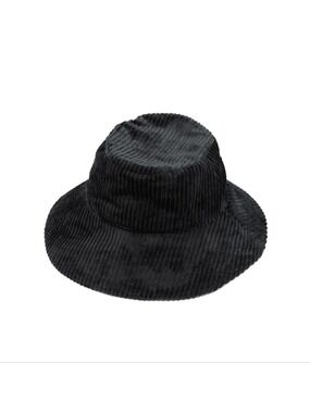 THE MONTANA BLACK CORDUROY BUCKET HAT BY SPRIGS